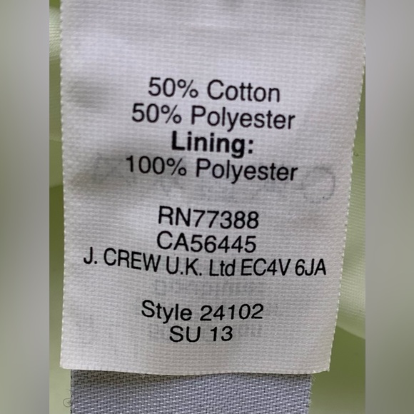 J.Crew Florescent Yellow Floral Skirt (4) - Picture 6 of 7